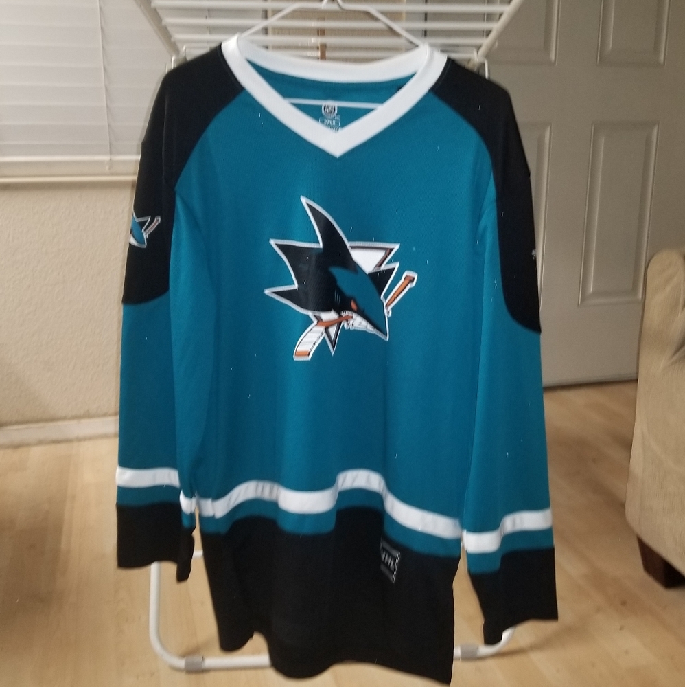 NHL Sharks Mens Jersey